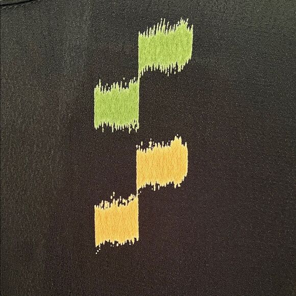 NWT Rachel Pally Rayon Silvia Top Black Long Sleeves in Size M - Picture 7 of 16